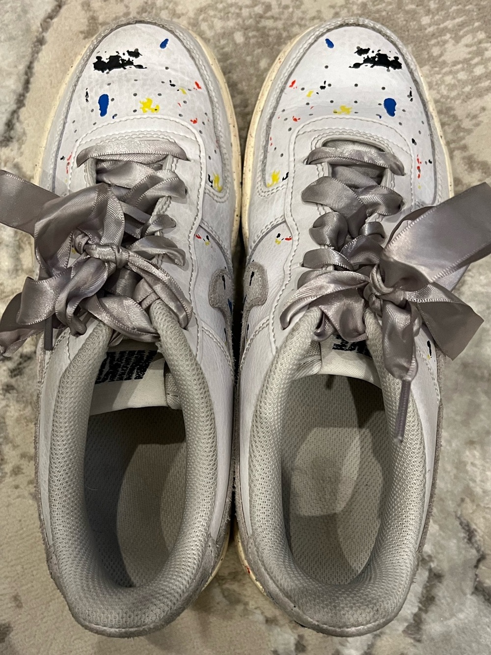 Nike Air Force 1 '07 LV8 Paint Splatter Youth 6